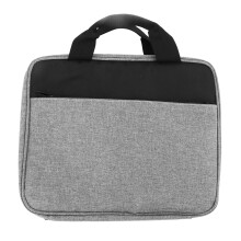 Vandtæt laptop-etui i lærred – sort og grå, 12,8" x 12,8"