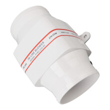 Ventilador de porão em linha de 12V para ventilação marítima
