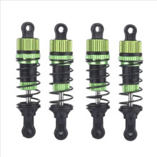 RC Shock Absorber Set for 1/18 Scale RC Car 930001A, Hydraulic Damping Suspension Upgrade 4PCS