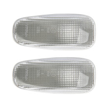 2PCS Side Marker Light W414 2108200921 White Replacement for Mercedes-Benz
