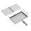 Support de grille-pain de camping en acier inoxydable, pliable 6