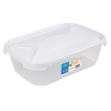 Wham Cuisine Rectangular Food Storage Box White Lid 1.6L