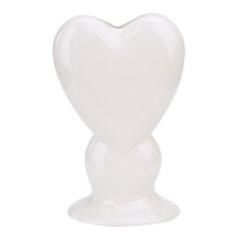 Heart-Shaped Ceramic Flower Vase12.5x22.5x14cm