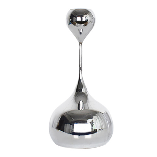 Castiçal de aço inoxidável – Decoração elegante para mesa