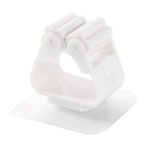 Veggmontert moppeholder, plast, 3-pakning