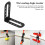 Industrial Tile Leveling System 25Pcs Durable Angle Positioning Auxiliary Tools 5
