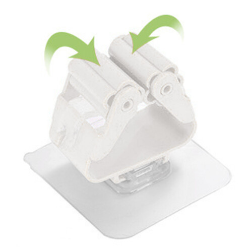 Wall Mounted Mop Holder Plastic1Pack 2