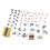 1400pcs Electronic Components Kit Resistor Capacitor Transistor LED Diode DIY Electronics 8