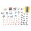 1400pcs Electronic Components Kit Resistor Capacitor Transistor LED Diode DIY Electronics 10