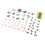 1400pcs Electronic Components Kit Resistor Capacitor Transistor LED Diode DIY Electronics 16