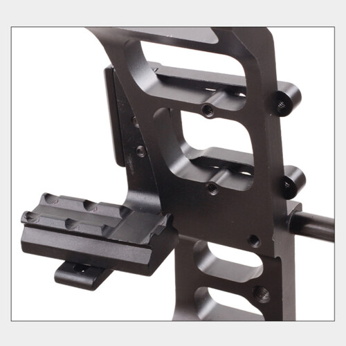 Adjustable Aluminum Alloy Archery Laser Sight Bracket for Composite & Reverse Bows 2