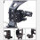 Adjustable Aluminum Alloy Archery Laser Sight Bracket for Composite & Reverse Bows 11