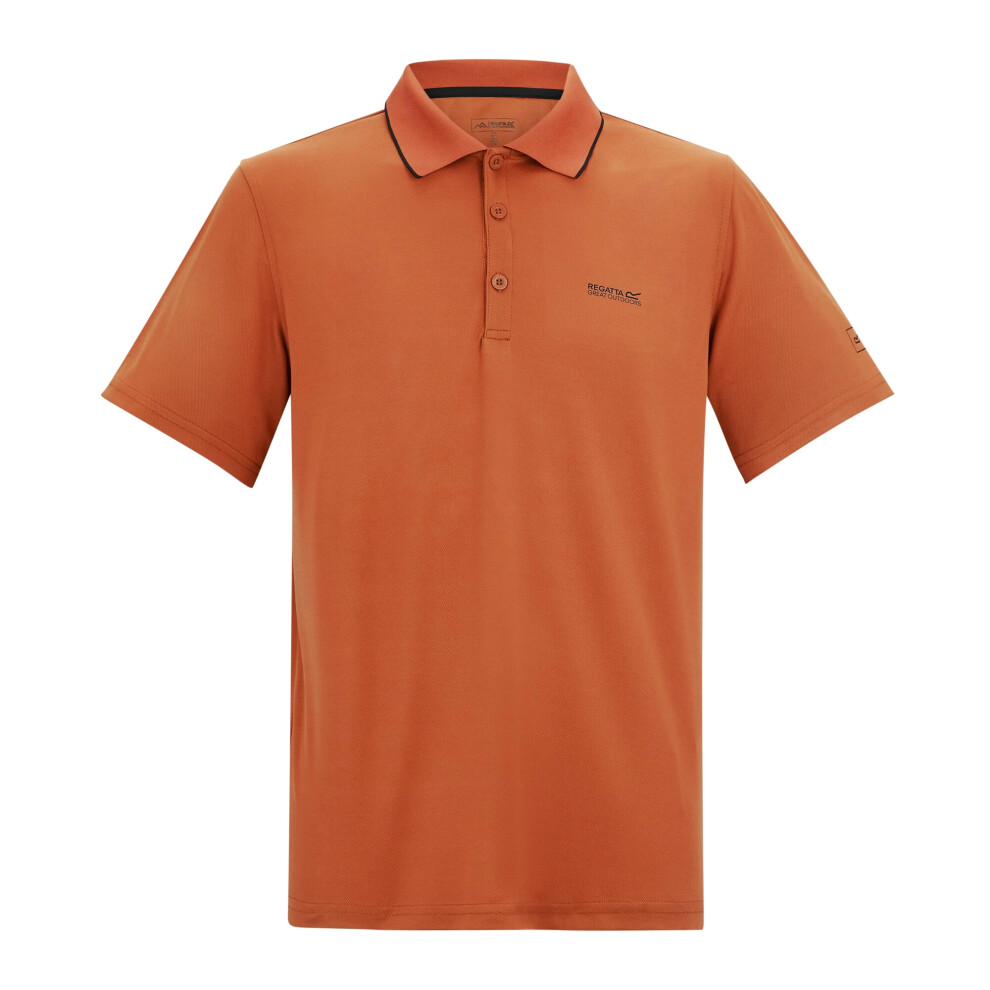 Regatta (5Xl, Brick) Mens Maverick V Active Polo Shirt Multicoloured
