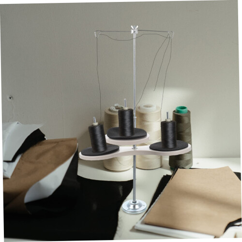 Thread Spool Stand for Sewing Machine, MultiSpool Organizer for Quilting and Embroidery, Smooth Thread Delivery 1