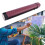 Expandable Red Document Storage Tube with Adjustable Strap for Blueprints and Posters 2