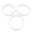 Pool Cleaner Rubber Tire Replacement for180/280/360/380 (3 4