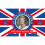 Elizabeth II Dronning Flag90x150cm Polyester Udendørs 1