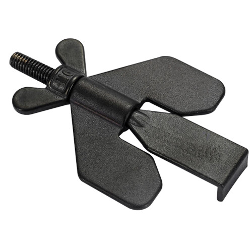 Bærbar dørlås i rustfrit stål – 8x2 cm