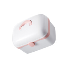 Lockable First Aid Kit Medicine Storage Box with Large Capacity and Removable Compartments for Home and Office