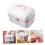 Lockable Medicine Storage Box with Large Capacity and Removable Compartments for First Aid Organizer 5