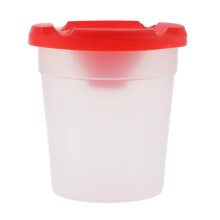 Lid Plastic Painting Cup Water Cups for Painting Brush Holder Container Ref: 1563