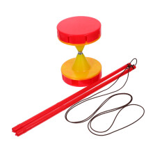 Double Bearing Chinese Yoyo Diabolo Set with Sticks and String, Durable Lightweight Design for Outdoor Fun and Coordination
