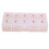 Nail Tips Storage Box with 10 Numbered Compartments, Clear View Plastic Nail Art Display Case 5
