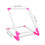 PVC Cross Stitch Frame Adjustable Embroidery Stand with Stable Clamp for Hands Needlework 2