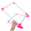 PVC Cross Stitch Frame Adjustable Embroidery Stand with Stable Clamp for Hands Needlework 4