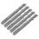 5pcs Spiral Impact Drill Bits 110mm 12mm Cemented Carbide Tip 3