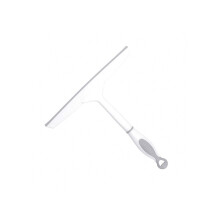 Shower Squeegee with Silicone Blade for Streak Cleaning Bathroom Windows Mirrors Tiles