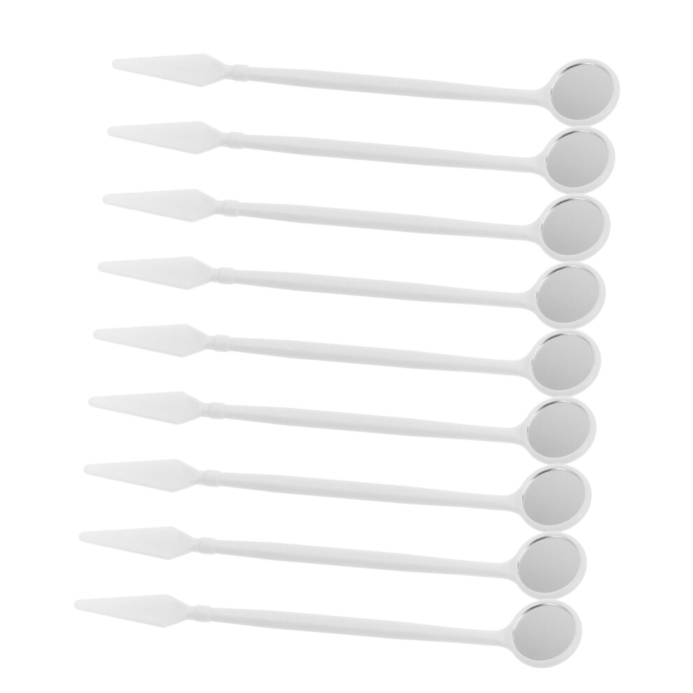 100pcs Disposable Dental Mirror for Oral Examination Hygienic Single Use for Home and Clinic