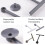 Shower Squeegee for Bathroom Mirror Wiper Scraper Glass Cleaning 5