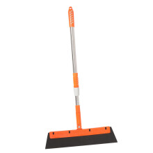 Window Squeegee with Ergonomic Grip for Shower, Mirror, Glass and Car Cleaning – Compact Size
