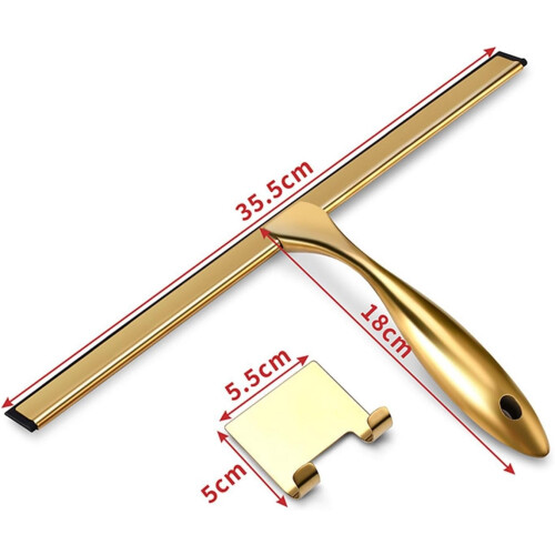 Squeegee for bathroom shower cleaning 2