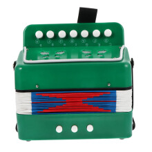 Kids Accordion for Beginners  Lightweight Musical Instrument with Clear Tones and Fun Design
