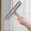 Shower Squeegee for Glass Doors with Anti Slip Grip, Fast Water Removal, Multi Surface Use 4