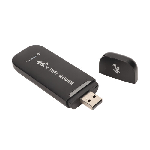 Portable 4G LTE USB WiFi Router 150Mbps Support 10 Users Black 1