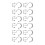 Stainless Steel Shower Hooks12pcs 2