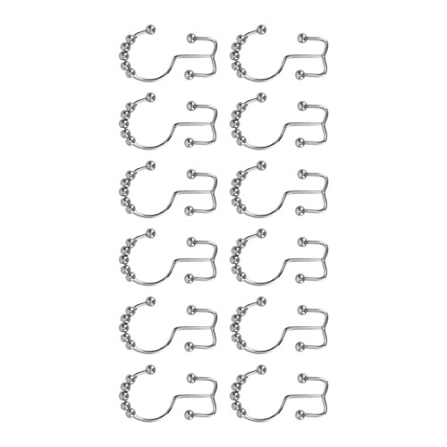 Stainless Steel Shower Hooks12pcs 2