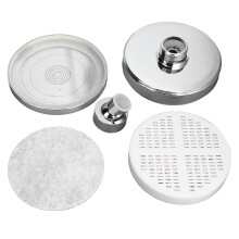 Hogedrukfilterdouchekop met actieve kool, 1/2 inch