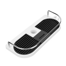ABS Shower Caddy – Height Adjustable, No-Drill