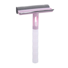 Shower Squeegee with Ergonomic Soft Grip for Glass, Mirror and Window Cleaning, Quick Water Removal