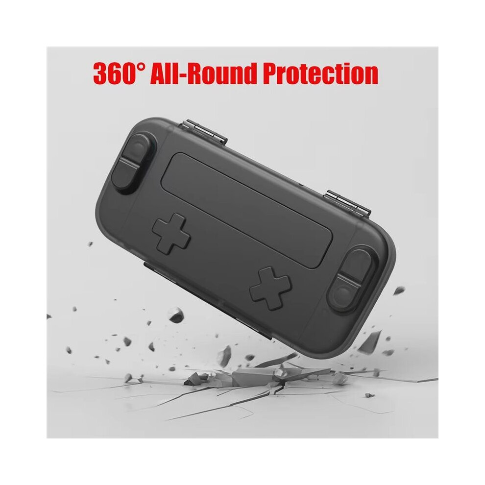Protective Case For 2 Hard Carrying Shell,Slim Travel Cover With 10 Game Card Slots,Dustproof Full Pr B 4713184388562