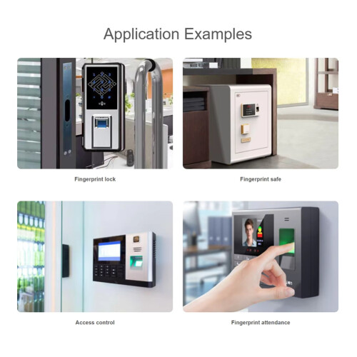 Capacitive Fingerprint Module Cortex Core UART&USB Serial Port Communication Integrated Fingerprint Recognition Sensor 2