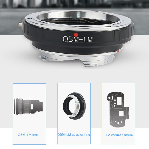 QBM-LM Lens Adapter Ring for   QBM Lens to 1
