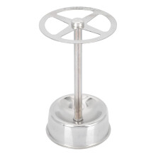 Stainless Steel Toothbrush Holder with Ventilation Bathroom Organizer for Family Toothpaste Storage