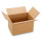 Small  Boxes 6x4x4 Yellow Corrugated Cardboard, 100 Pack Durable Mailing and Storage 1