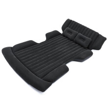 Black DoubleSided Inflatable Car Air Mattress with Pillow for Mercedes GLS SUV Camping