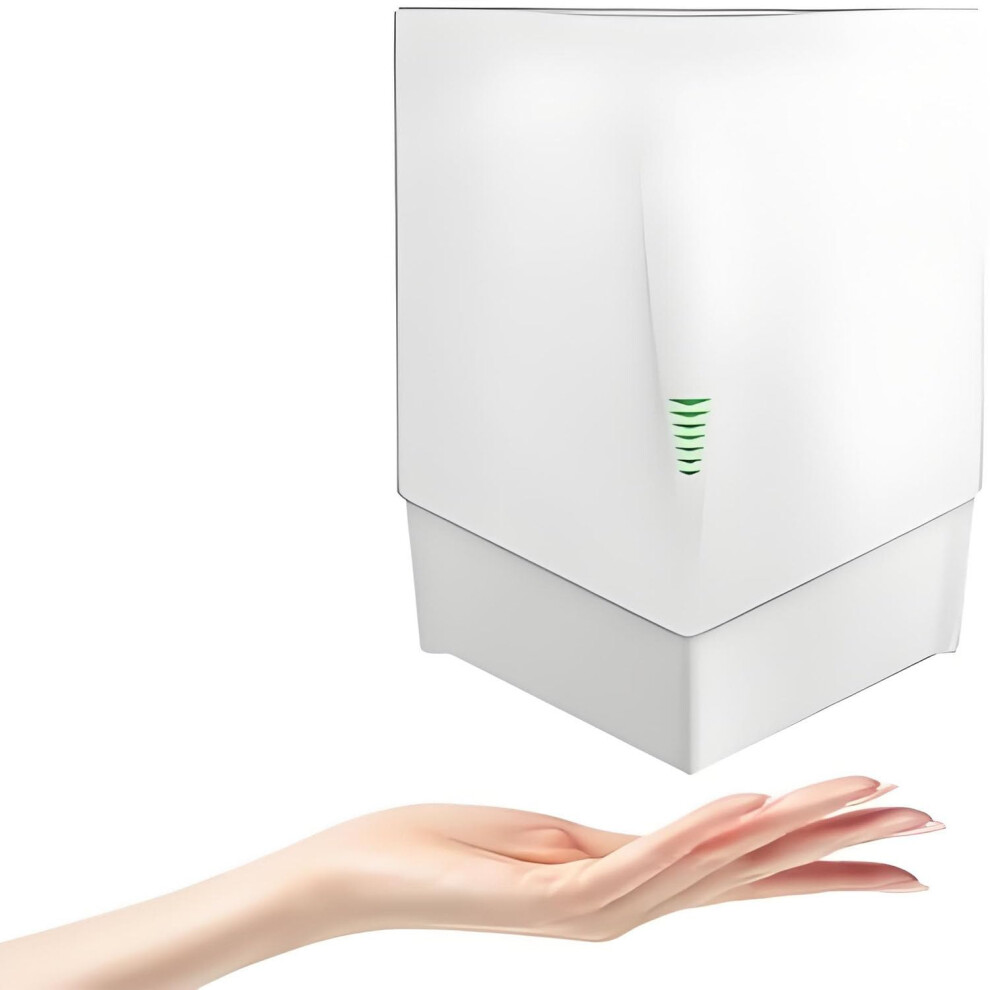 Wall Mounted Automatic Hand Dryer 1500W Fast Dry Touchless Speed For Kitchen Bathroom Toilet White 9169991275659